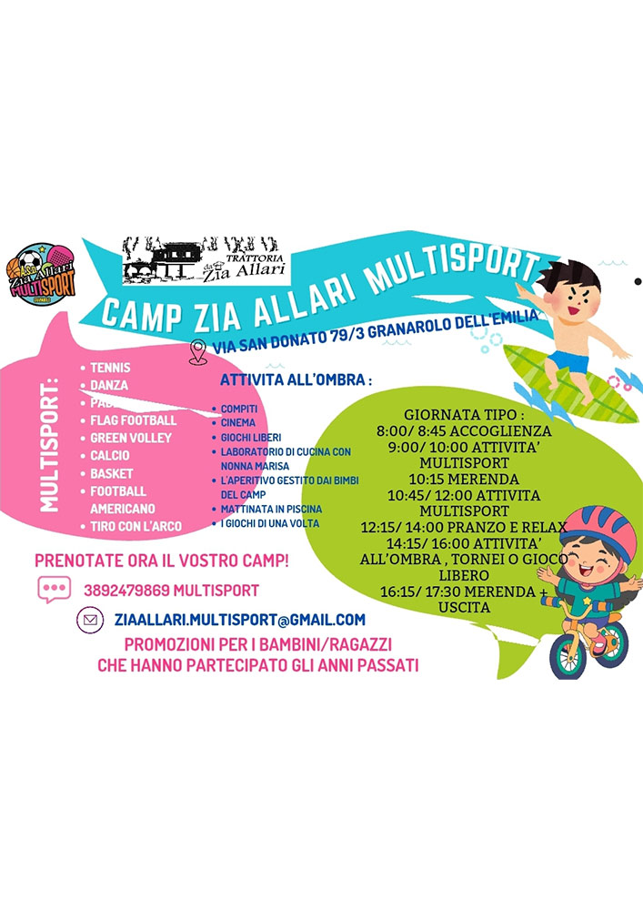 campi estivi